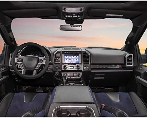 West Llama Customized Auto Car Steering Wheel Cover for Ford F-150, F-250, F-350, Expedition (Black)