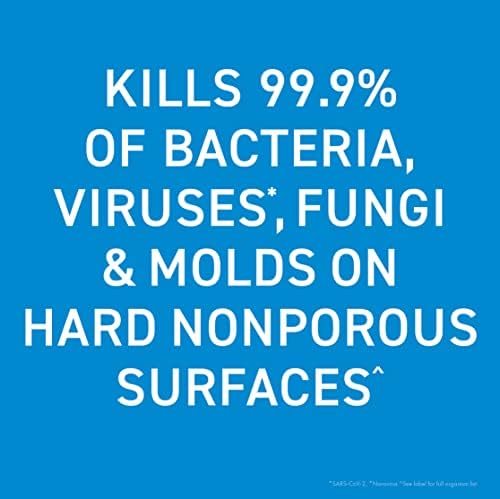 Bioesque Botanical Disinfectant Solution, Heavy Duty Broad-Spectrum Disinfectant, Kills 99.9% of Bacteria, Viruses*, Fungi, & Molds, 32 Fluid Ounce (Pack of 1)