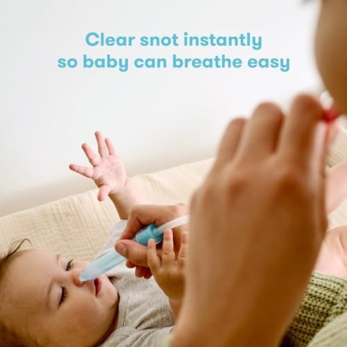 Frida Baby NoseFrida SnotSucker Nasal Aspirator for Baby, 4 Hygiene Filters
