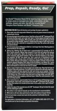 Bondo Fiberglass Resin Repair Kit, 00420, 0.45 Pint