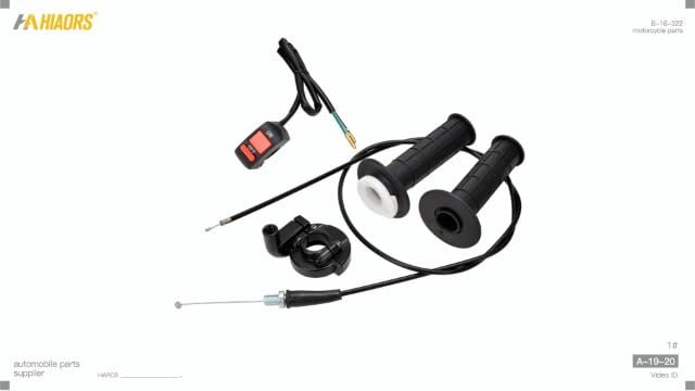 HIAORS 7/8" 22mm Twist Throttle Cable Handle Kit for Predator 196cc 212cc 6.5hp Coleman CT200U CT200U-EX BT200X Baja Warrior MB200 79cc 100cc CT100U CC100X Doodle Bug DB30 Motovox Mini Bike Go Kart
