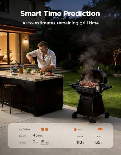 Govee Bluetooth Meat Thermometer Digital with Smart App Timer and Alerts