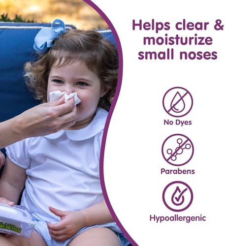 Boogie Saline Nose Wipes Fresh Scent - 45 Count