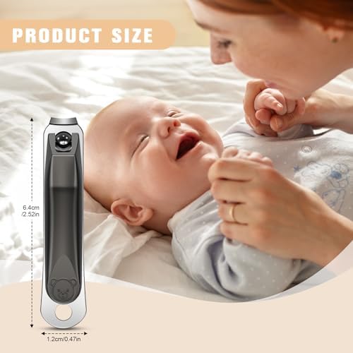 FERYES Kids Nail Clippers - Small Jaw Precise Baby Nail Trimmer Fingernail Clippers for Toddler, Child, Infant - Safe & Precise Nail Grooming Tool for Baby