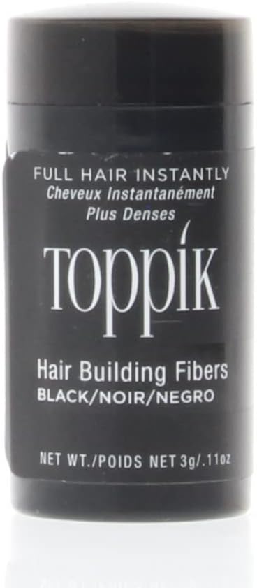 Toppik Hair Building Fibers, Fill In Fine or Thinning Hair Instantly Thicker, Fuller Looking Hair 9 Shades,4 size options