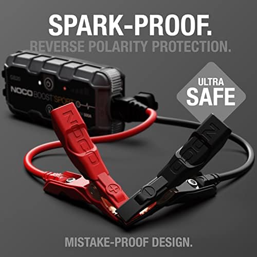 NOCO Boost GB20 500A UltraSafe Jump Starter, 12V Lithium Battery Booster