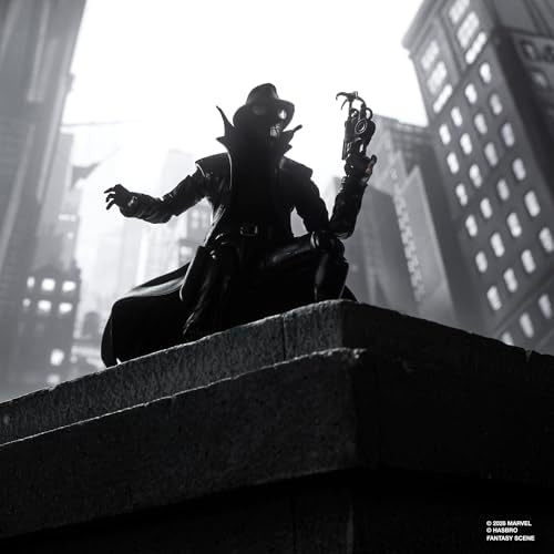 Marvel Legends Series Spider-Man Noir, Retro Cardback Spider-Man Comics Collectible 6-Inch Scale Action Figure (Amazon Exclusive)