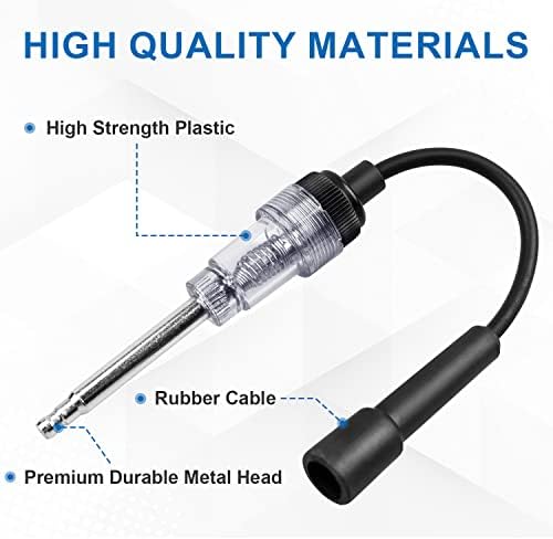 YEYETUO 2PCS Spark Plug Tester, Ignition Coil Tester for Engines for Cars