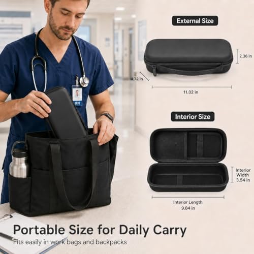 Stethoscope Case for 3M Littmann Classic III/Cardiology IV,Blackflower