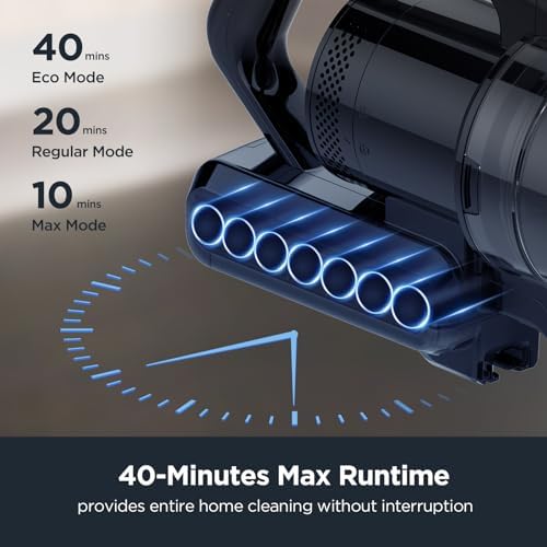 Eureka RapidClean Pro 250W Tangle-Free Cordless Stick Vacuum, NEC280TL