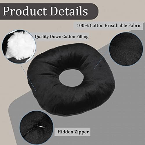 Ear Piercing Pillow for Side Sleepers with Ear Hole