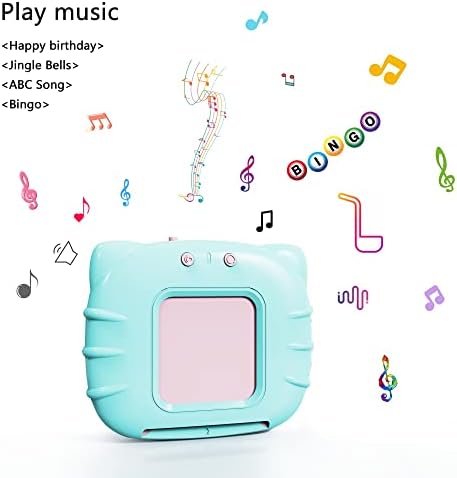 Lapare Audible Learning Toy with Music for Toddler Age 1 2 3 4 5, 520 Sight Words Flash Cards Kindergarten Toy for Boys to Learn Alphabet Number Color Shapes and More