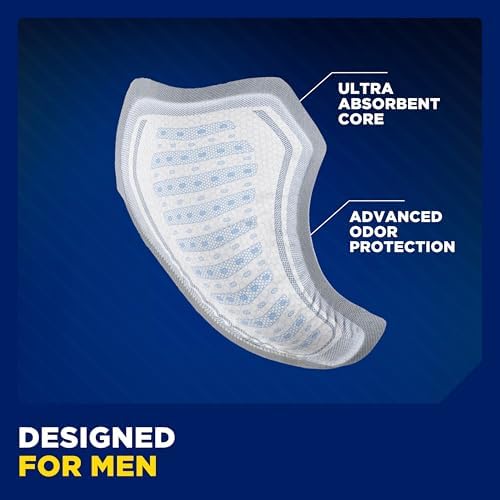 TENA Men Maximum Guards, Incontinence Pads for Men, 144 ct