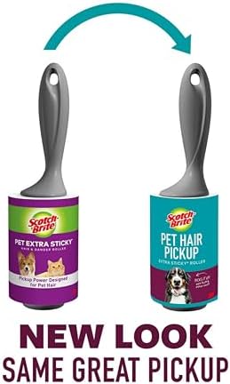 Scotch-Brite Pet Hair Extra Sticky Lint Roller, 95 Sheets Total,1 Pack