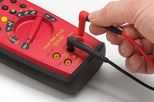Fluke TL175 Twistguard Test Leads, 2 mm Diameter Probe Tips