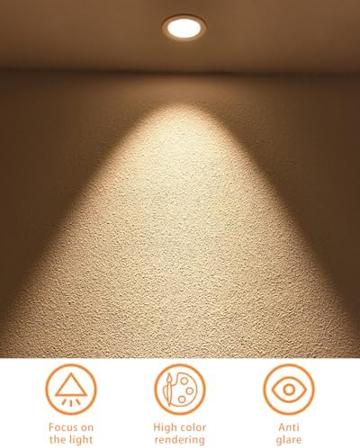 MR16 LED Bulbs 5W GU5.3 12V 2700K Warm White 6 Pack