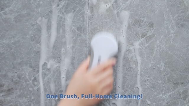 SetSail Multi-Purpose Scrub Brush of 2 Pack, Gray