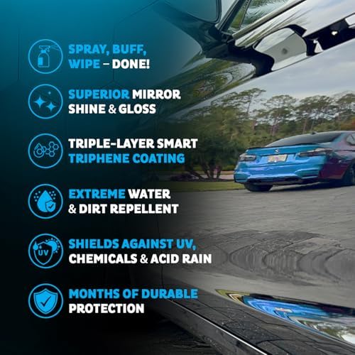 MAXL MAXLONE™ Car Spray with Triphene® All Purpose Waterless Detailer 20 oz