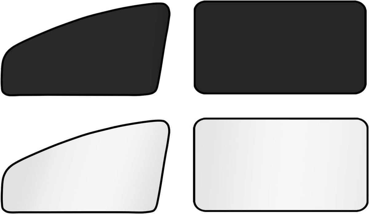 XCBYT Magnetic Car Window Shades for Side Window, 100% Blackout Privacy