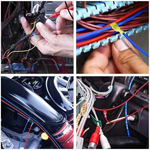 TICONN T Tap Wire Connectors, T Wire Quick Splice Connector, T Connectors for Wiring with Storage Case (120 Pcs)