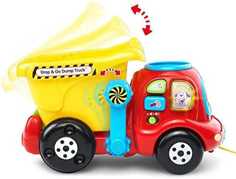 VTech Drop and Go Dump Truck, Yellow