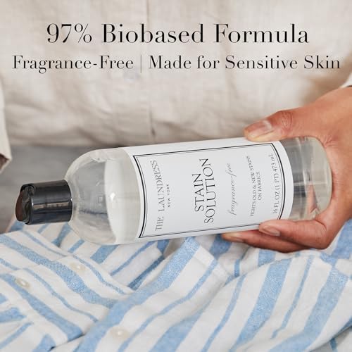 The Laundress Stain Solution, Fragrance-Free Laundry Stain Remover 16 Fl Oz