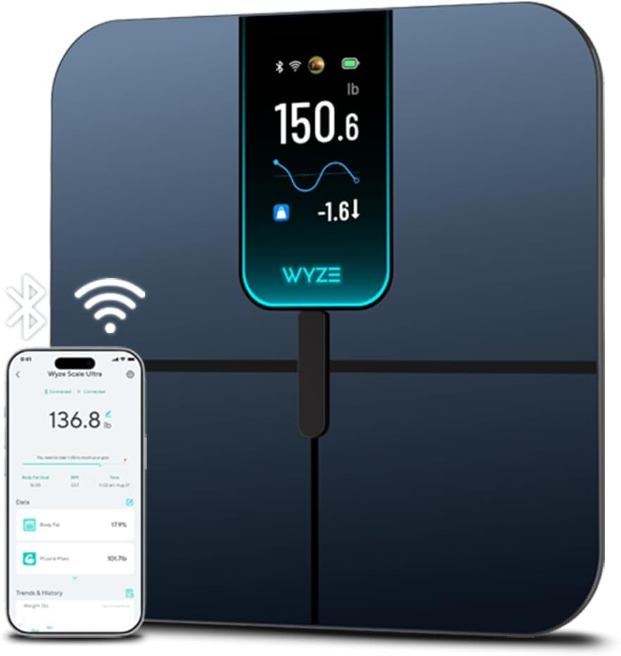 Wyze Scale Ultra Smart Scale for Body Weight, BMI & Muscle Mass