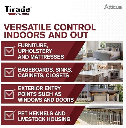 Atticus Tirade 1% Dust Insecticide (1.25lb) - Control Wasps, Bees, and More