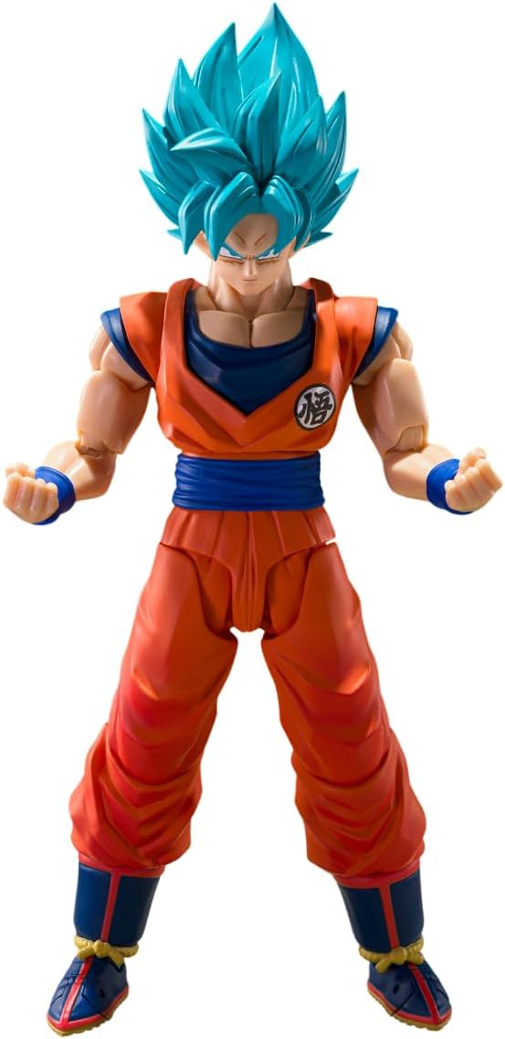 TAMASHII NATIONS - Dragon Ball Z - Son Goku (The Kind-Hearted Saiyan) S.H.Figuarts Action Figure