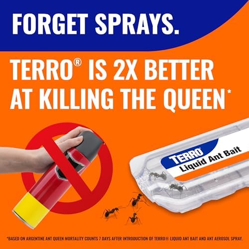 TERRO Liquid Ant Killer Bait Stations, 18-Count, Indoor Ant Traps, T300-3SR