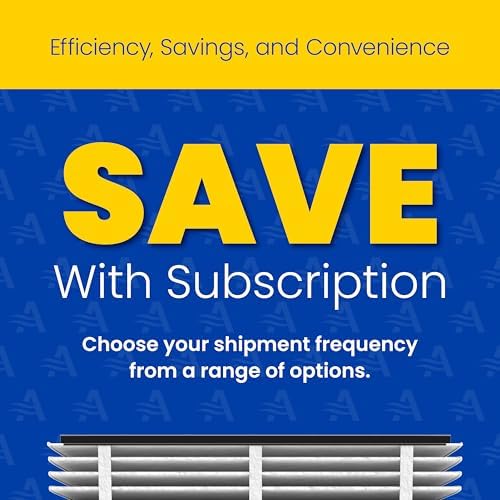 AprilAire 310 Replacement Filter for AprilAire Whole House Air Purifiers - MERV 11, Clean Air & Dust, 20x20x4 Air Filter (Pack of 1)