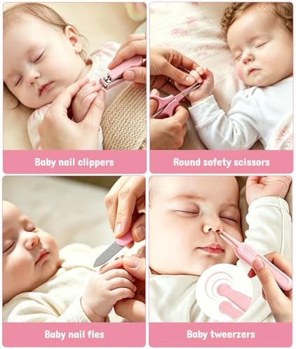 YASEW Baby Grooming Kit, Newborn Care Essentials, Baby Shower Gift