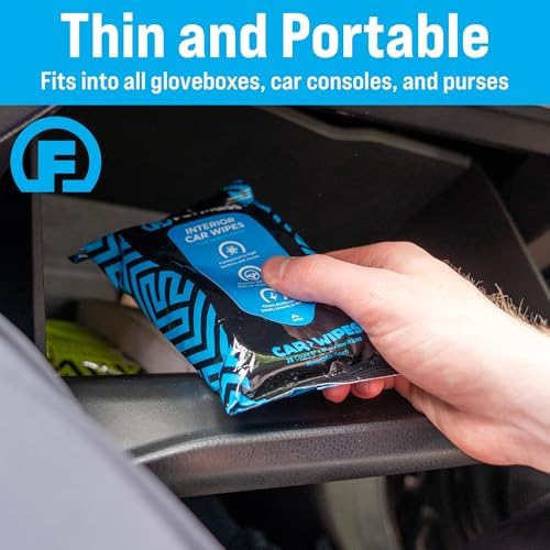 Fortress Car Interior Cleaner Wipes (25 ct.) Travel Size