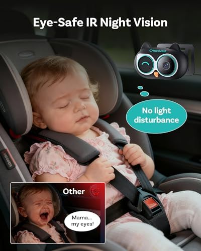 OTTOCAST Cabin Care Baby Car Camera 2026 (for Wired CarPlay Only)
