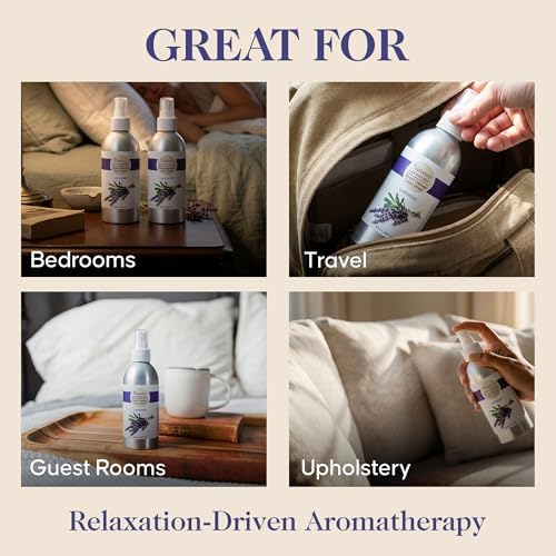 Victoria's Lavender Linen Spray - Aromatherapy Pillow Mist, 8oz