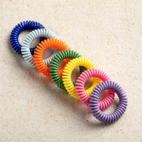 SoulSation 15 Pack Mosquito Repellent Bracelets, DEET-Free for Kids & Adults, Individually Wrapped Bands