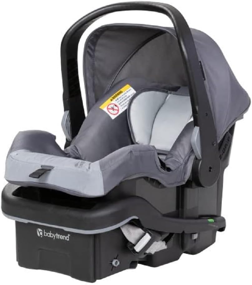 Baby Trend EZ-Lift™ Plus Infant Car Seat, Ultra Grey – Newborn Comfort Padding, Lightweight Carry Build, Adjustable Harness System