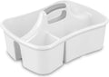 JOEY'Z Extra Large 5 Gallon Divided Cleaning Caddy Organizer with Handle