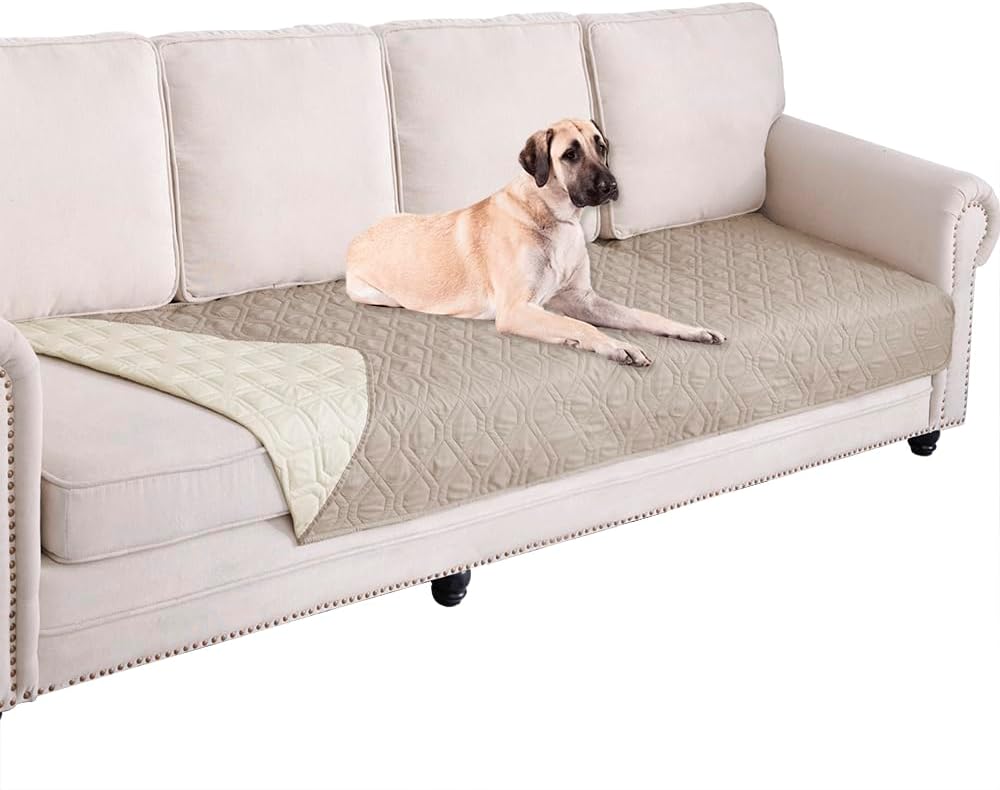 Ameritex Waterproof Dog Bed Blankets Cover for Bed Couch Sofa Reversible
