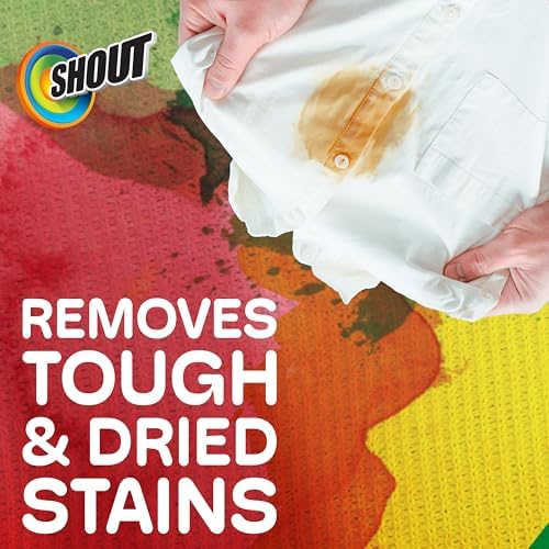 Shout Advanced Gel Laundry Stain Remover Spray, 22oz, (1-Pack)