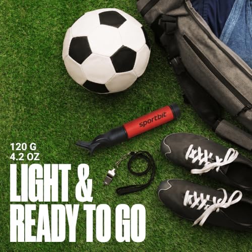 SPORTBIT Ball Pump for Sports Balls - Push & Pull Inflating System
