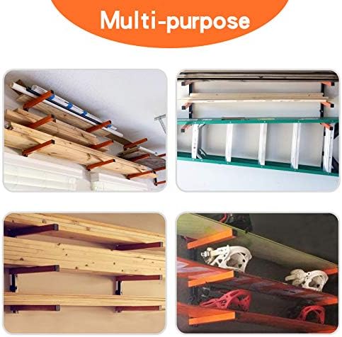 Ultrawall Wall Mount Wood Organizer and Lumber Storage Rack with 3-Level