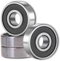 SHKI 20 Pcs 608 2RS Ball Bearings – Bearing Steel and Double Rubber Sealed Miniature Deep Groove Ball Bearings (8mm x 22mm x 7mm) (608 2RS)