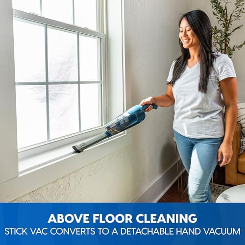 Vacmaster Portable 10.8V 2-in-1 Cordless Stick Vacuum Cleaner