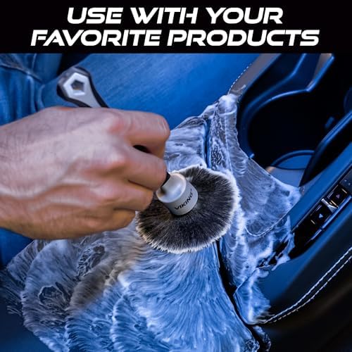 VIKING Car Detail Brush Set, Interior Use, 2 Pack