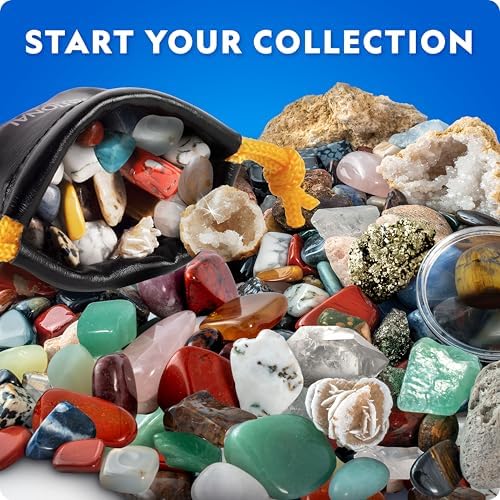 National Geographic Rock Collection with 300+ Gemstones and Minerals