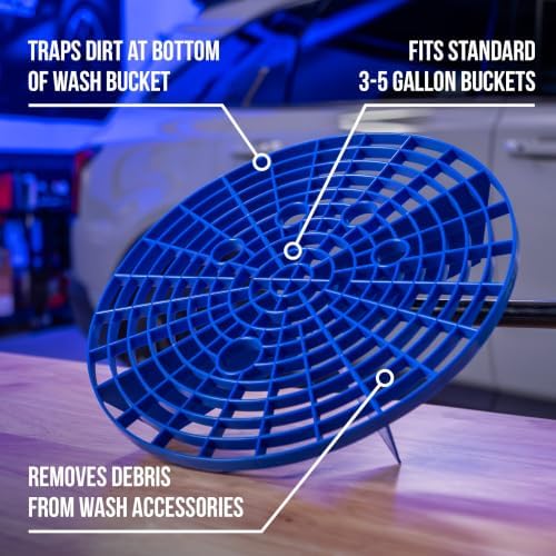 VIKING Bucket Car Wash Grit Trap Insert, Blue, 1 Pack