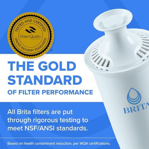 Brita Plus Replacement Water Filter, For Pitchers and Dispensers, 3 Pack