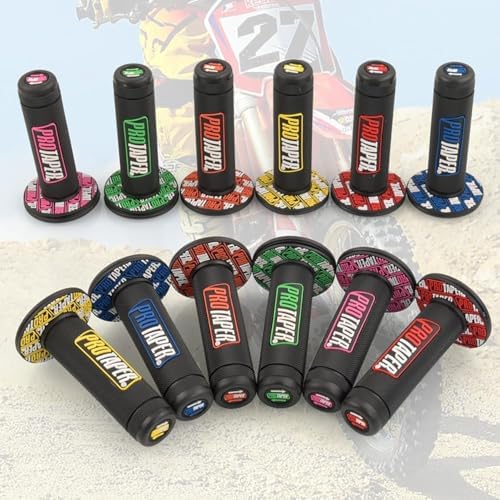 7/8" Motorcross Handle Grips Dirt Bike 22mm 24mm Truster Grips Motorcycle Ergonomic Bar End Non Slip Grip Gel Gep Scooter Cruiser Racing Mountain