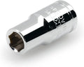 TEKTON 1/4 Inch Drive x 1/4 Inch Magnetic Hex Bit Holder Socket | SHA05402